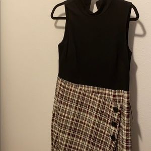 Plaid pencil dress BRAND NEW